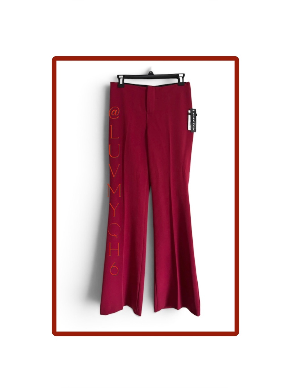 A Byer Red Dress Pants